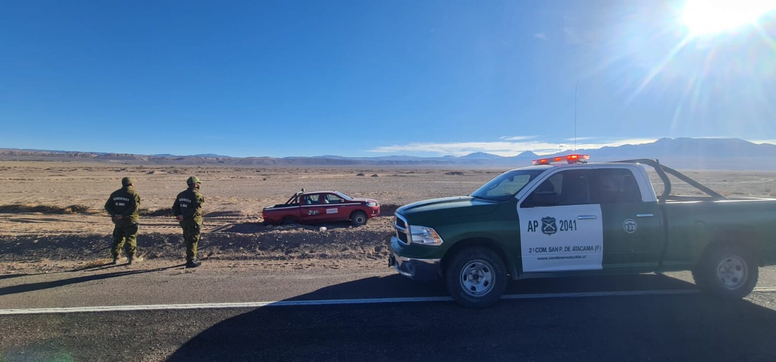 PATRULLAJE FRONTERIZO CARABINEROS DE SAN PEDRO DE ATACAMA RECUPERA